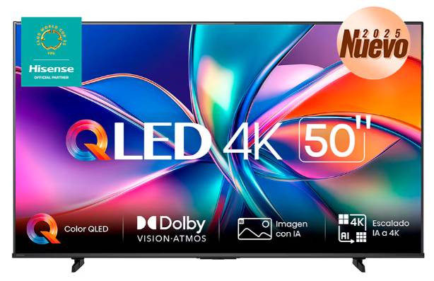 Televisiones Hisense 50QD6QV