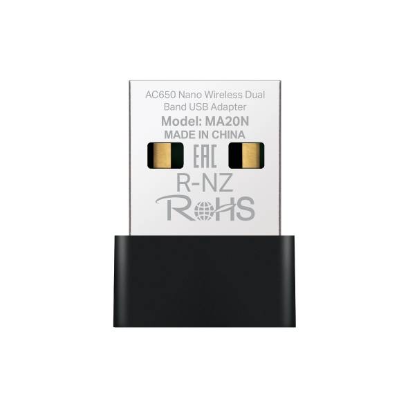 Adaptadores USB Red MERCUSYS MA20N