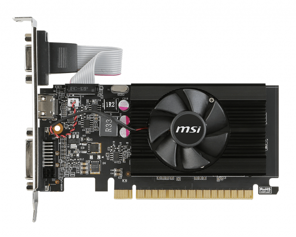 Tarjeta de video Gaming MSI GT 710 2GD3 LP